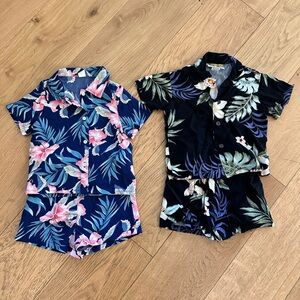 Made in Hawaii, Floral Button-Up Sets